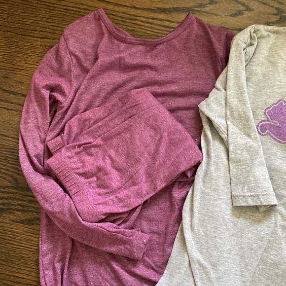 Girls Lot of Clothes Jumper Jeans PJs and Top Shorts 10/12 - Picture 6 of 8